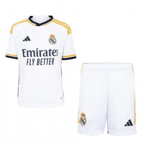 Real Madrid Domaci Dres za Dječji 2023-24 Kratak Rukavima (+ kratke hlače)